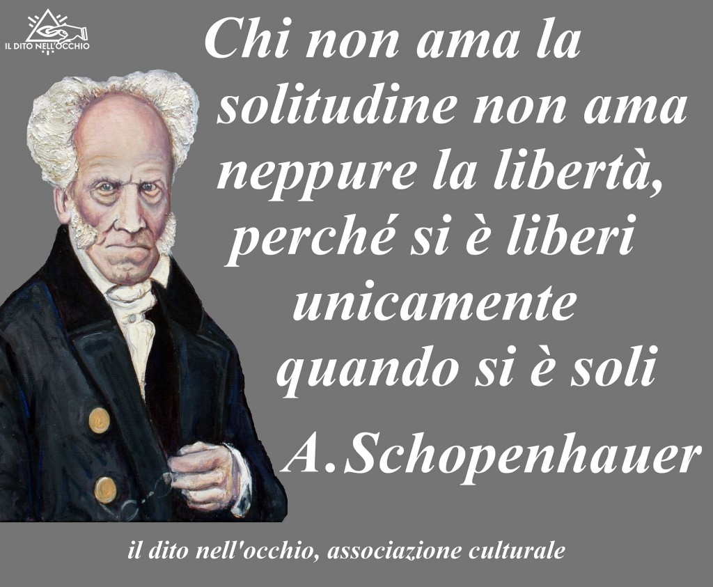 Arthur Schopenhauer – Il dito nell'occhio