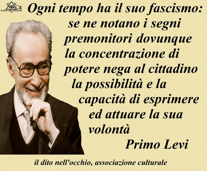 Primo Levi – Il dito nell'occhio